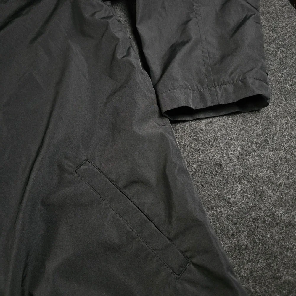 Vtg Oakley Software Windbreaker Coach Jacket Black Mesh Lined Gorpcore Men's XXL